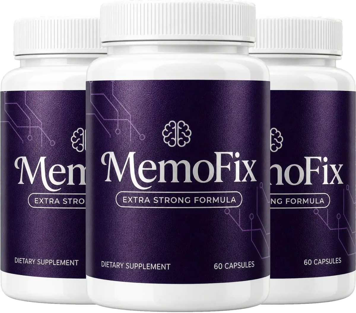 3 BOTTLES of MemoFix